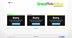 Desktop Screenshot of greenpinkyellow.com